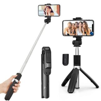 Selfie stick con trípode